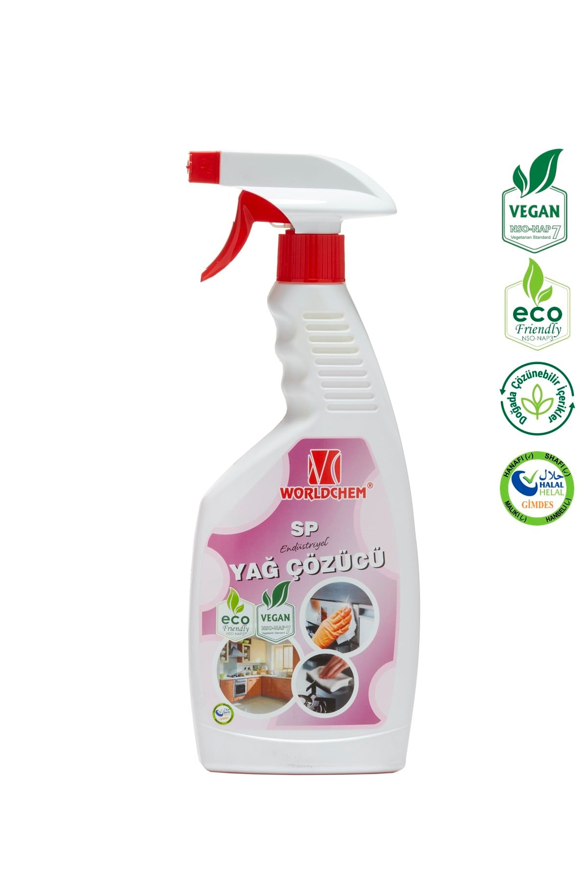 Bitkisel Yağ Çözücü Vegan ve Çevre Dostu SP 500 ml