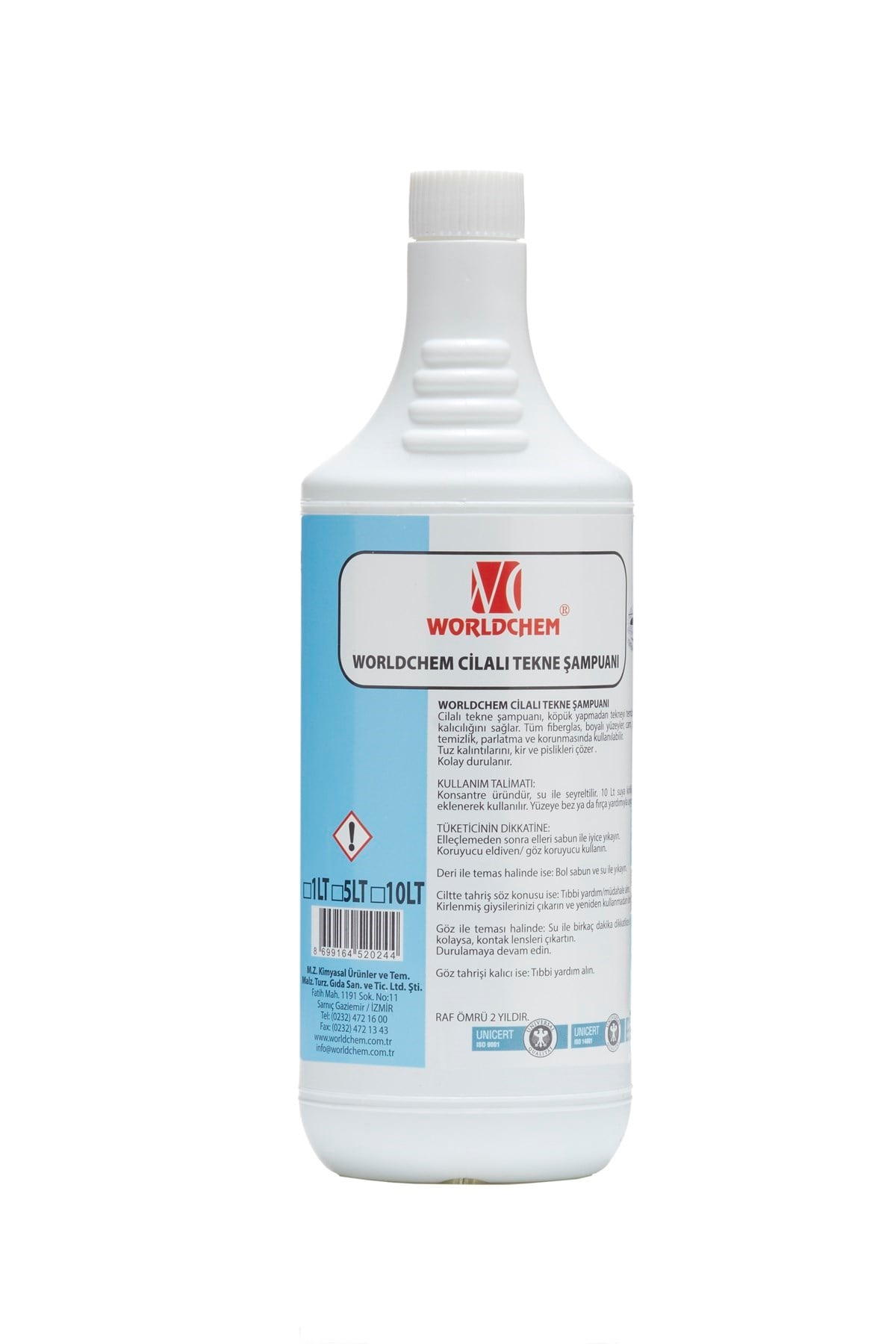 Cilalı Tekne Şampuanı 1 L