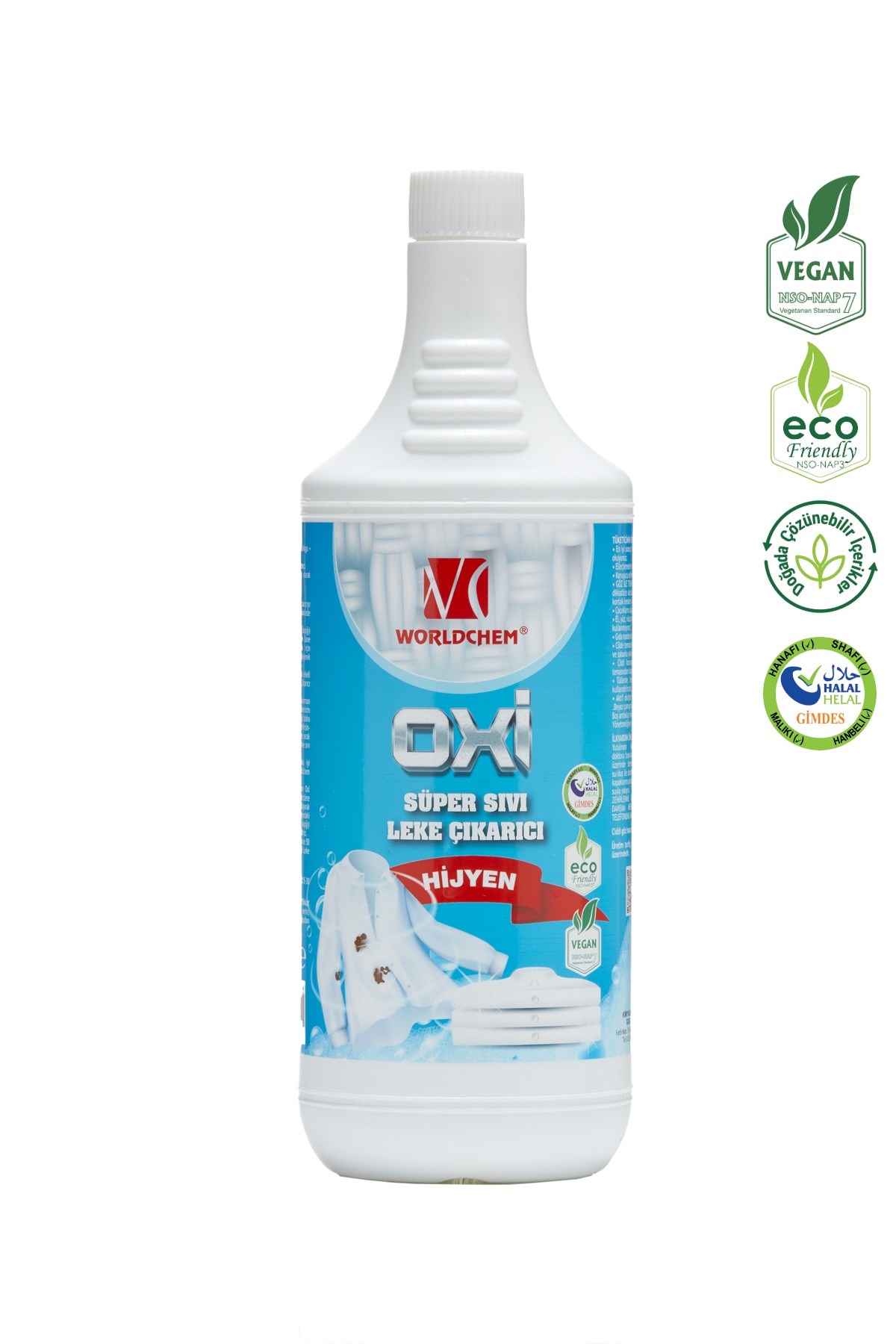 OXİ Bitkisel Leke Çıkarıcı Vegan Helal Sertifikalı 1 L