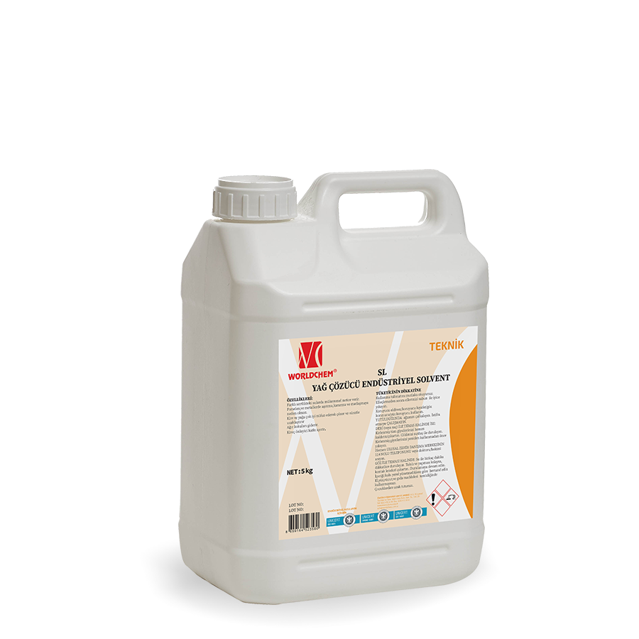 Yağ Çözücü Endüstriyel Solvent SL 5 kg