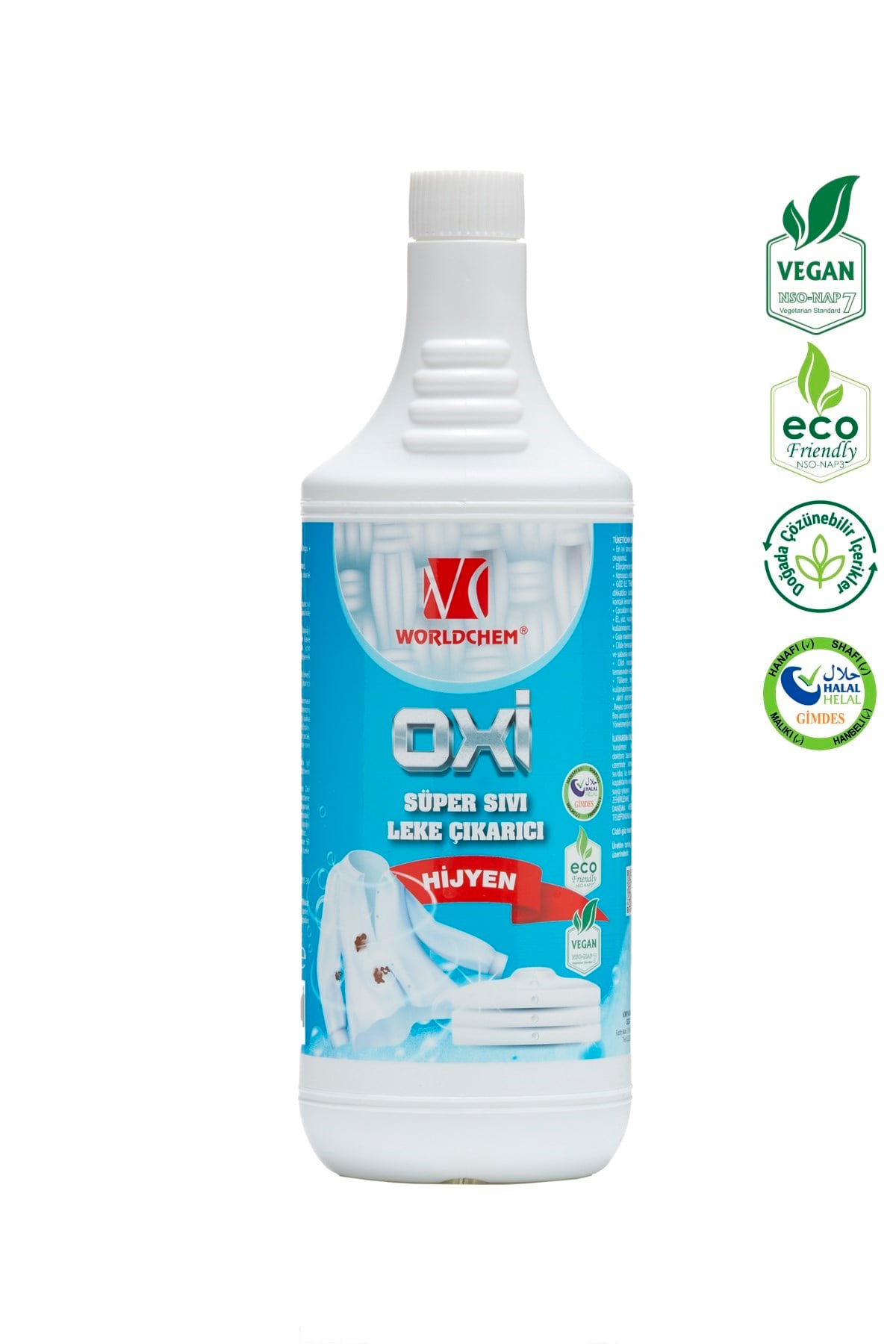 OXİ Bitkisel Leke Çıkarıcı Vegan Helal Sertifikalı 1 L