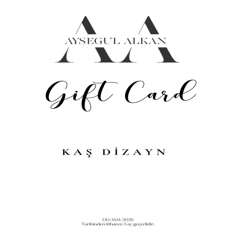 GIFT CARD KAŞ DIZAYN