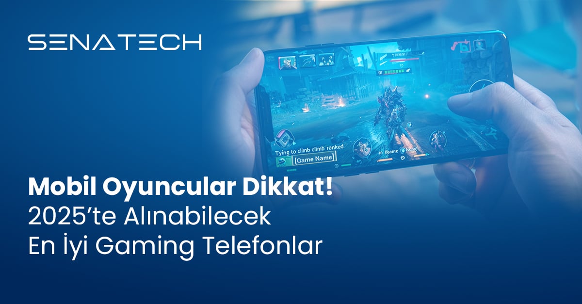 Mobil Oyuncular Dikkat! 2025’te Alınabilecek En İyi Gaming Telefonlar