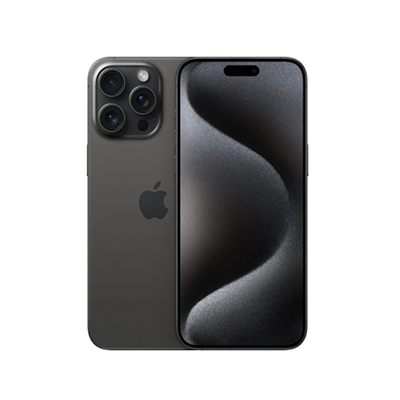 Yenilenmiş iPhone 15 Pro Max 256GB Black Titanium  A Kalite (12 Ay Garantili)