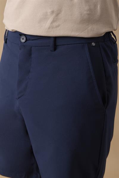 Erkek Lacivert Jogger Fit Şort