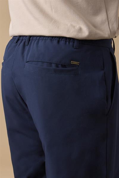 Erkek Lacivert Jogger Fit Şort