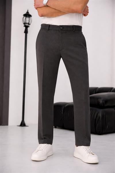 Erkek Rahat Kesim Antrasit Pantolon