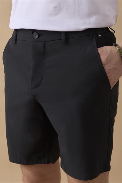 Erkek Siyah Jogger Fit Şort