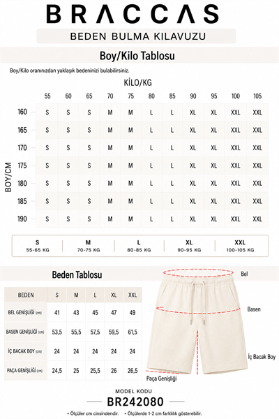 Erkek Yandan Cepli Beli Lastikli Keten Karışımlı Relaxed Fit Chino Şort Gri