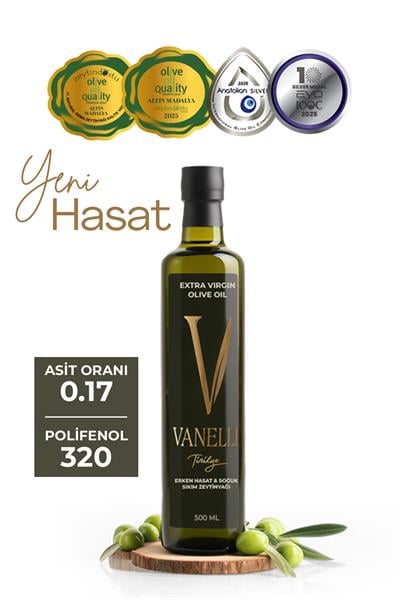 Erken Hasat Naturel Sızma Zeytinyağı 500 ml