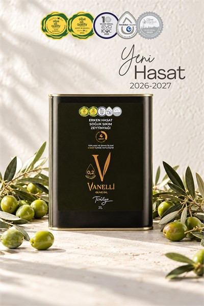 Yeni Hasat Soğuk Sıkım Zeytinyağı 2 lt