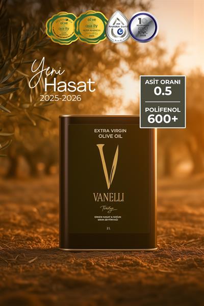 Yeni Hasat Soğuk Sıkım Zeytinyağı 2 lt