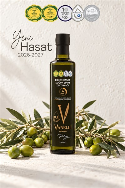 Yeni Hasat Soğuk Sıkım Zeytinyağı 500 ml