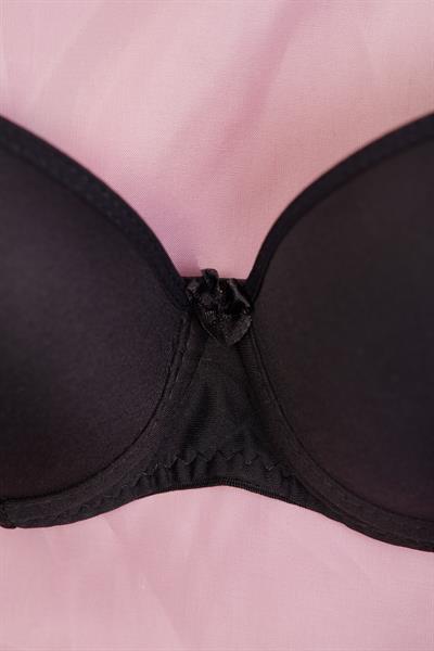 Basic Serisi Hafif Model Günlük Siyah Sütyen