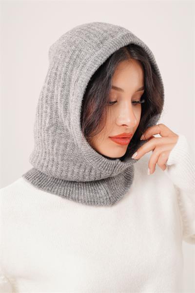 Balaklava Model Triko Antrasit Bere