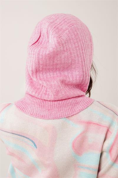 Balaklava Model Triko Pembe Bere