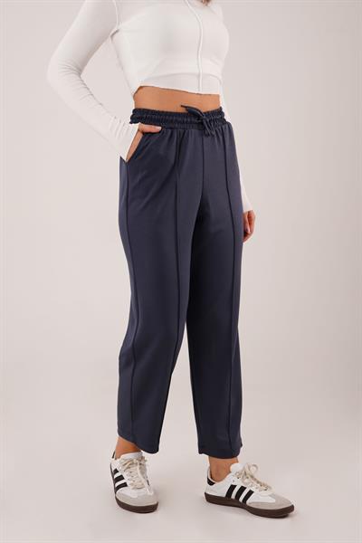 Dikiş Detaylı Antrasit Modal Jogger Eşofman