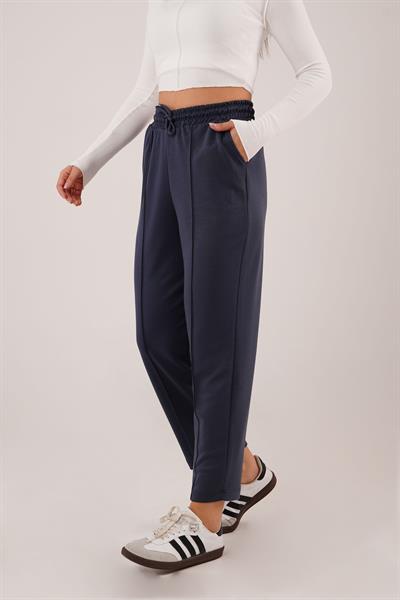 Dikiş Detaylı Antrasit Modal Jogger Eşofman