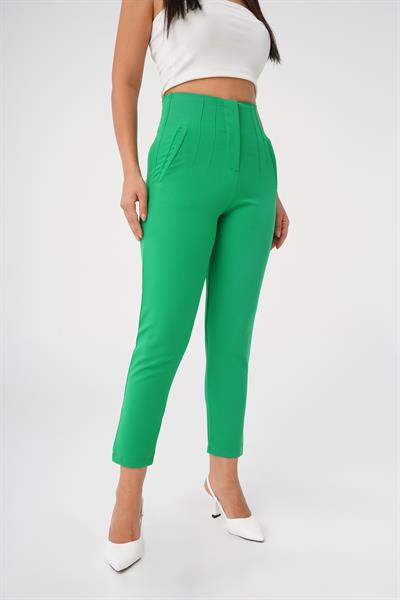 Dikiş Detaylı Havuç Kesim Benetton Pantolon