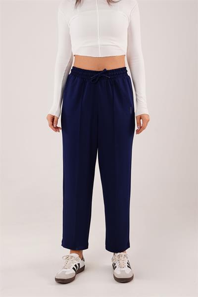 Dikiş Detaylı Lacivert Modal Jogger Eşofman
