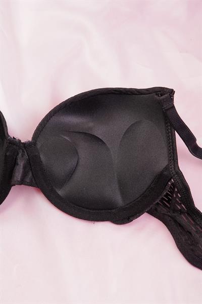 Double Push-up Etkili Siyah Sütyen Takımı