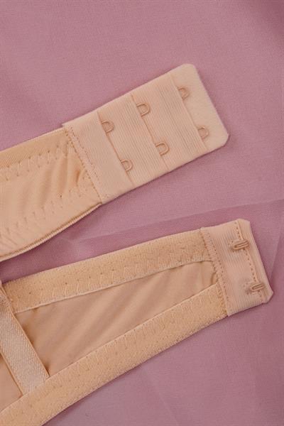 Düz Model Desteksiz Ten Straplez Sütyen