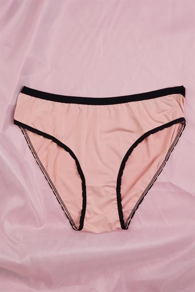 Düz Model Somon Renk Külot