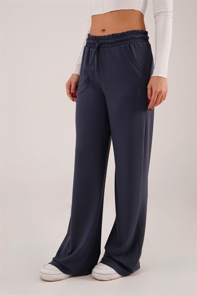 Geniş Paça Oysh Modal Antrasit Eşofman Pantolon