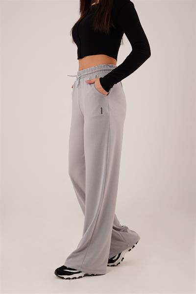 Geniş Paça Oysh Modal Gri Eşofman Pantolon