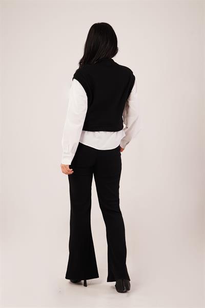 Gömlek Kol Flex Siyah İkili Takım