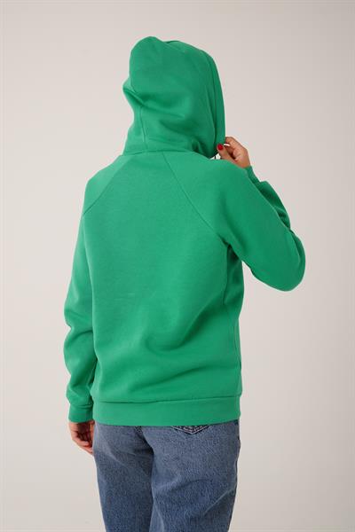 Kapüşonlu Bağcık Detaylı Benetton Sweatshirt