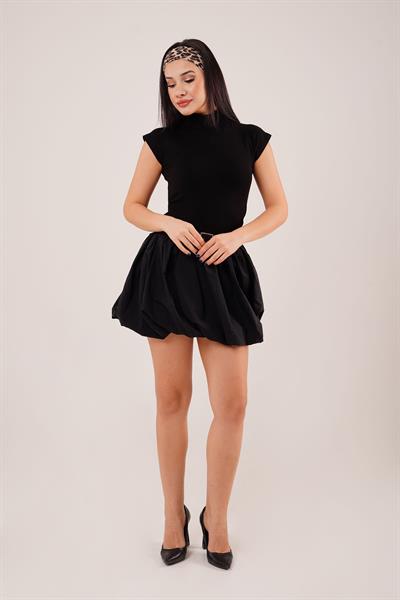 Mini Siyah Balon Etek