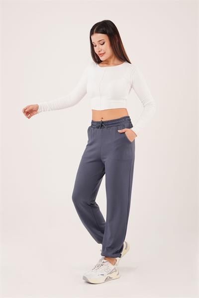 Oys Model Bileği Lastikli Antrasit Eşofman