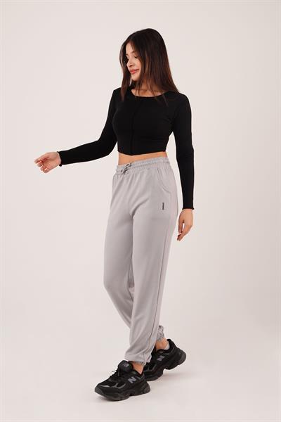 Oys Model Bileği Lastikli Gri Eşofman