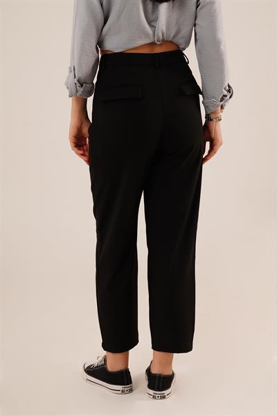 Pensli Bilek Boy Siyah Pantolon