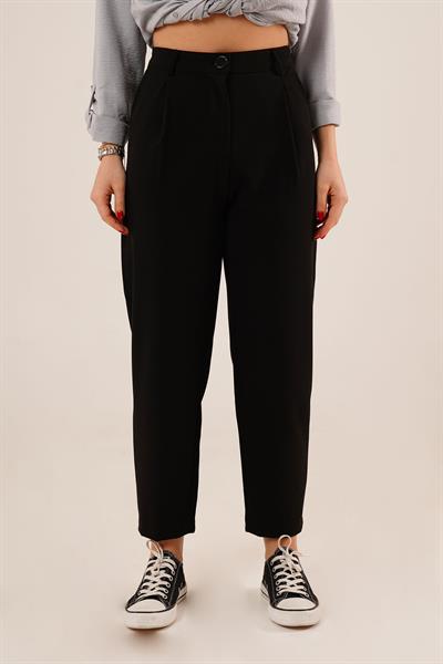 Pensli Bilek Boy Siyah Pantolon