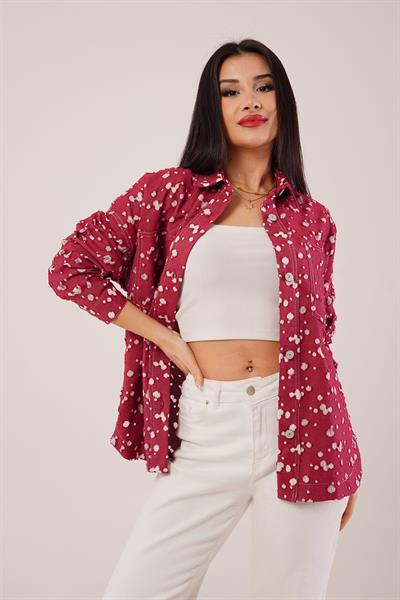 Urban Edge Mevsimlik Bordo Ceket