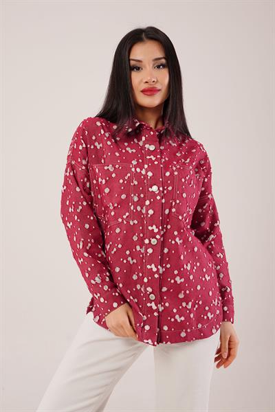 Urban Edge Mevsimlik Bordo Ceket