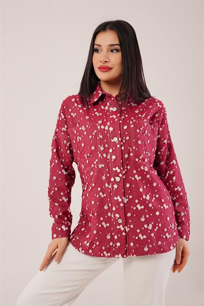 Urban Edge Mevsimlik Bordo Ceket