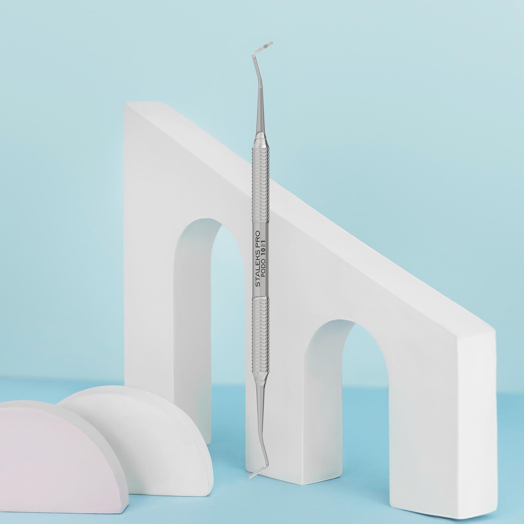 PODO 10 TYPE 1 Pedikür Küret (Çift Taraflı)