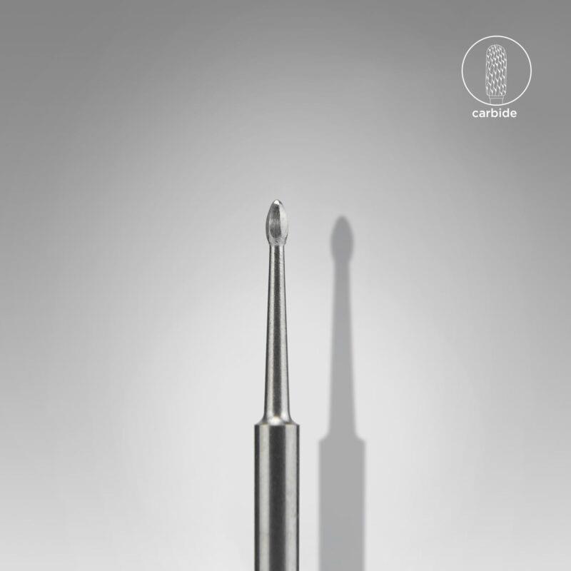 Sert Alaşım nail cleaner mini Freze EXPERT EXPERT, Kırmızı, Çap 1,2 mm / Çalışma Kısmı 2,5 mm, Adet