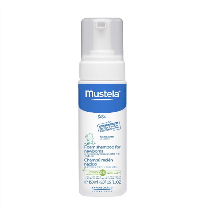 Mustela Yenidoğan Konak Önleyici Köpük Şampuan 150 ml
