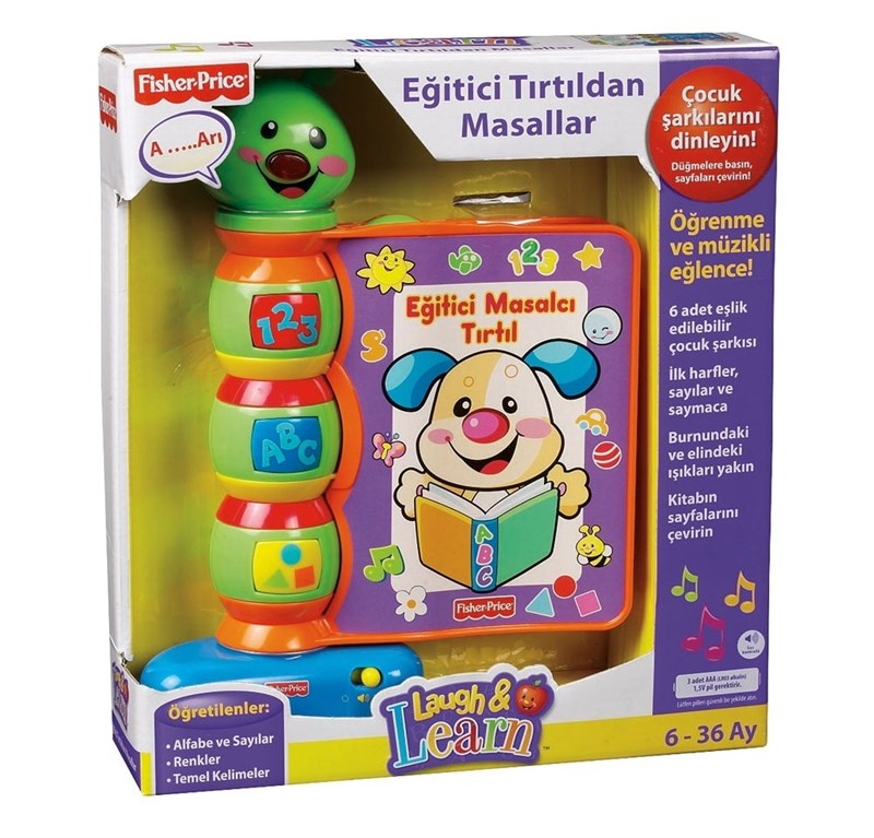 Fisher Price Eğitici Masalcı Tırtıl 