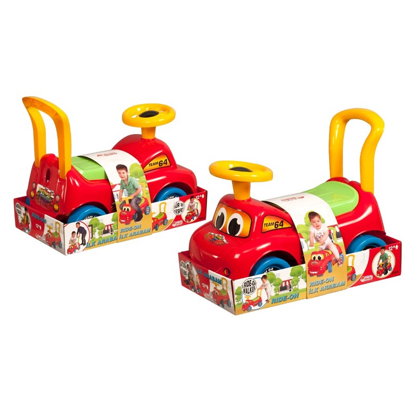 Dede İlk Arabam Yürüme Arkadaşım Kırmızı