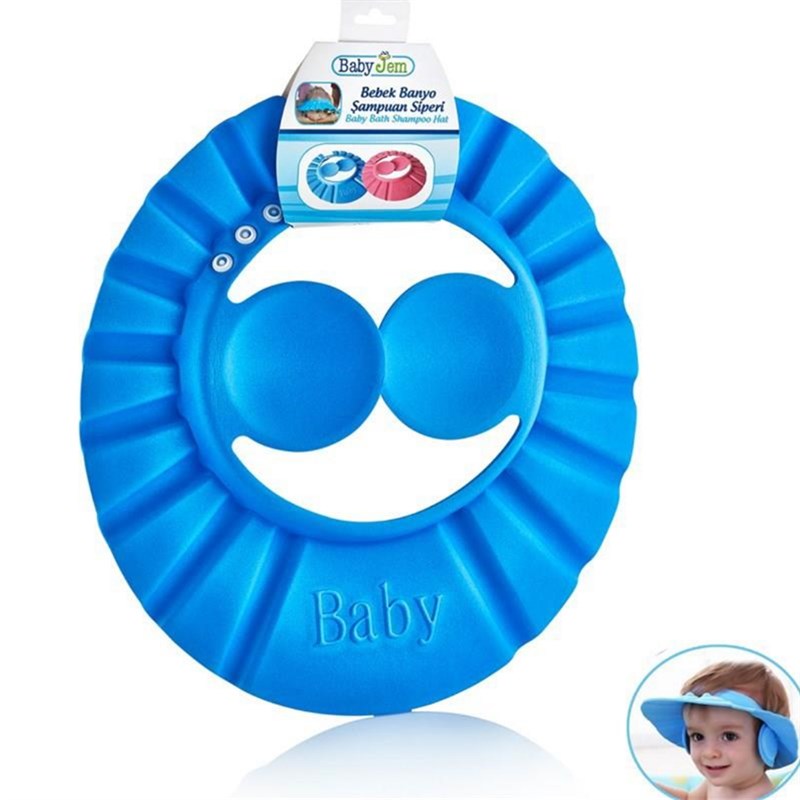 Baby Jem Bebek Banyo Siperi Mavi