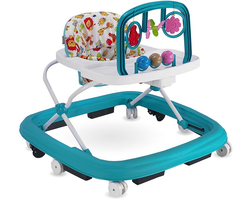 Babyhope 203 Ayarlı Turkuaz Yürüteç