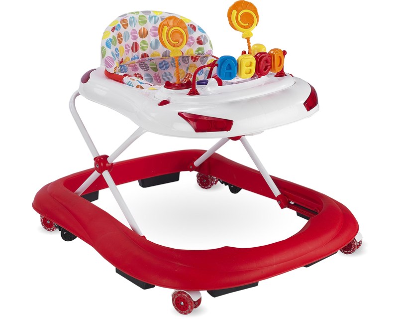 Babyhope 218 Tobby Kırmızı Yürüteç