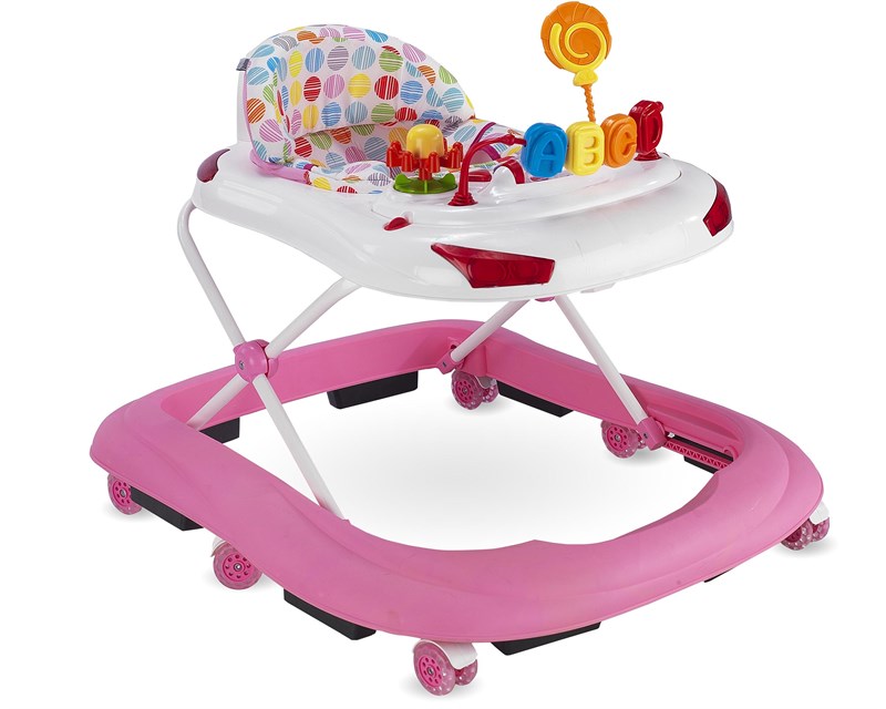 Babyhope 218 Tobby Pembe Yürüteç