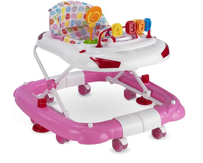 Babyhope 219 Tobby Sallanan Yürüteç Pembe