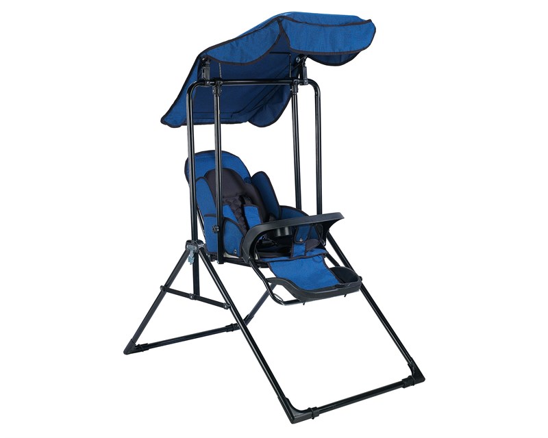 Babyhope 804 Lüks Yatarlı Salıncak Mavi